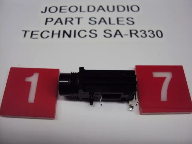 Technics SA-R330 Receiver Headphone Jack. Tested. Parting Out Entire SA-R330
