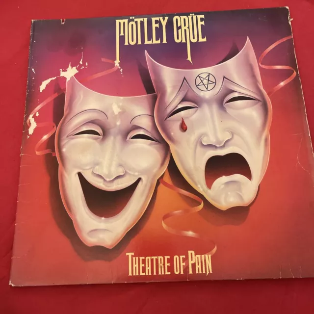 Motley Crue Theatre Of Pain Vinyl Record