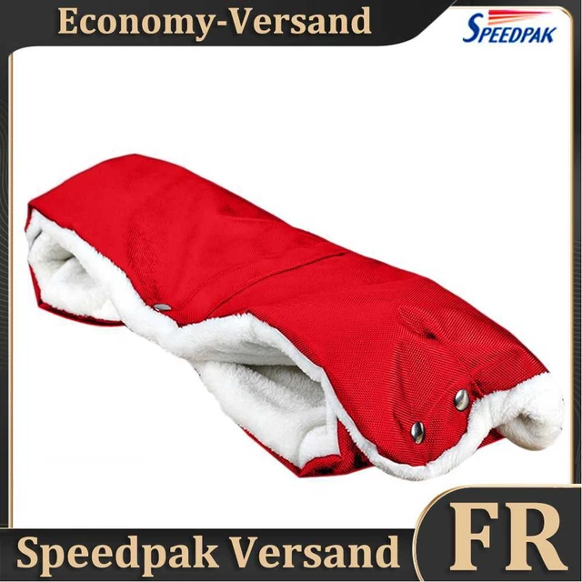 Stroller Warmer Gloves Pushchair Hand Muff Waterproof Pram Accessory Red-96898.0