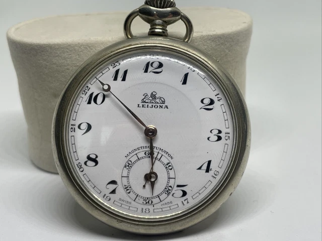 Eclipse - Antico Orologio Da Taschino Del XIX Sec " Cylindre -10 Rubis