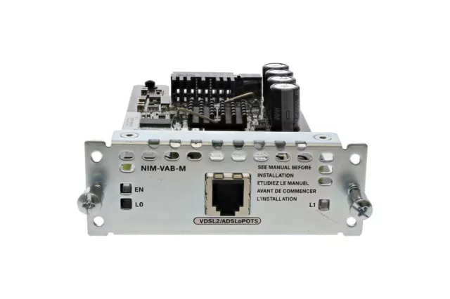 Cisco NIM-VAB-M Multimode VDSL2 and ADSL2/2+ Network-Interface Module