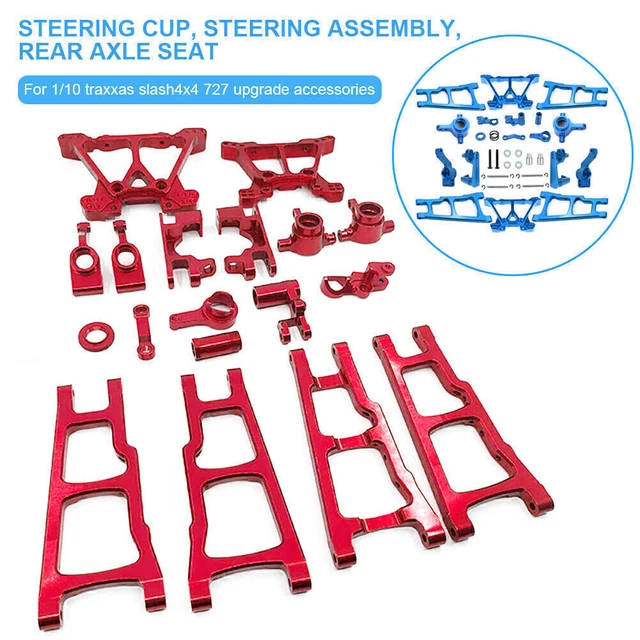 Aluminum Alloy Upgrade Modification Accessory For Traxxas Slash 4x4 1/10 RC Car