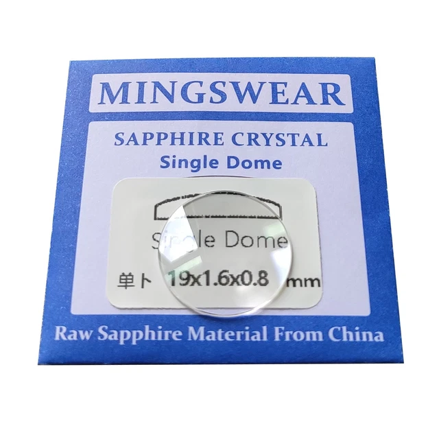 Produktbild von 3er-Set Uhrenglas Aus Saphirglas – Single Domed, 37,5–38,5 Mm, Ersatz Für Uhrenreparatur