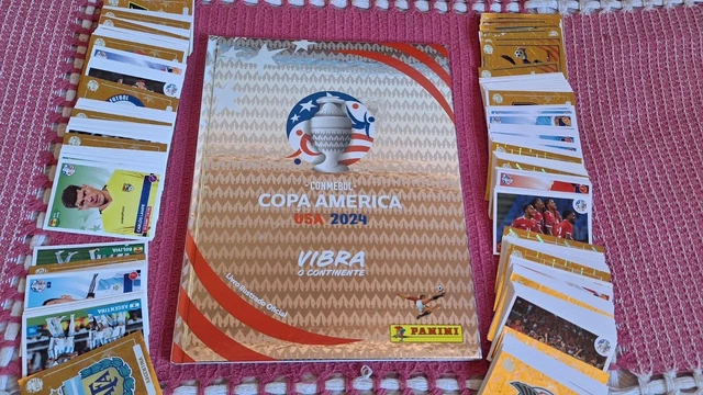PANINI COPA AMERICA Usa 2024 Album Copertina Rigida Argento + Set ...