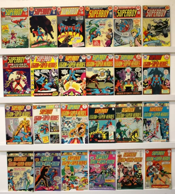 Superboy  Lot of 44 comics   All in VG or many better  See Issues & photos below