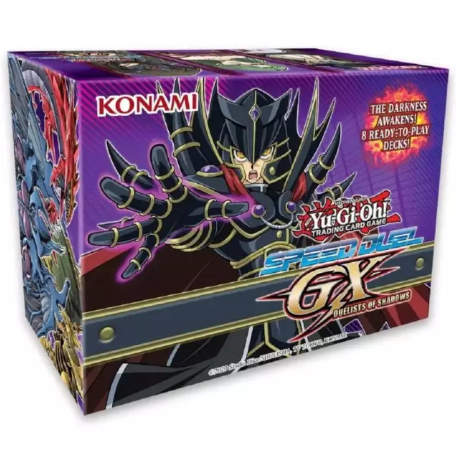 YuGiOh Speed Duel GX: Duelists of Shadows Box : 1st Edition : New & Sealed : TCG