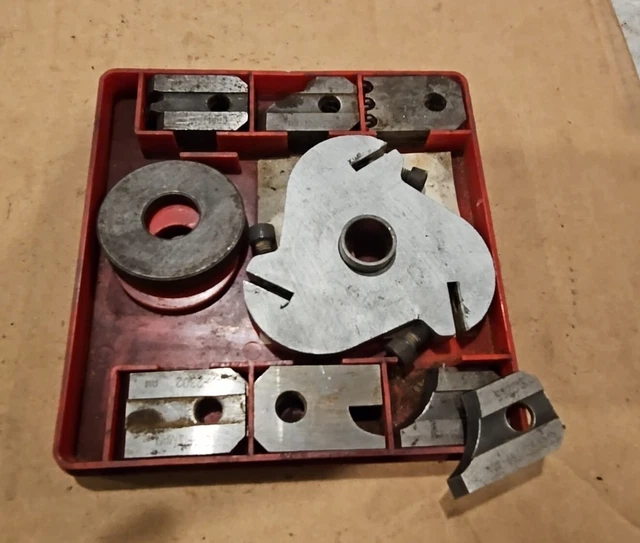 CRAFTSMAN 93200 BENCH & Radial Arm Saw Molding Head w/ 6 Sets of