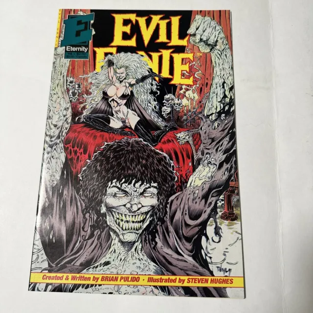 Evil Ernie 4 Eternity Comics 1992 Signed by Brian Pulido 4th App Lady Death VF+