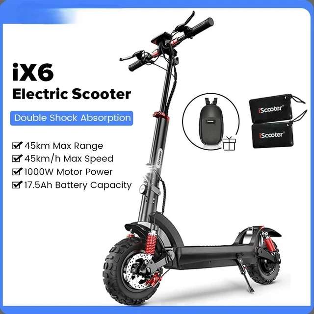 Trottinette Électrique iX6 IScooter Pliable Adulte 1000W 45Km/h 48V | eBay