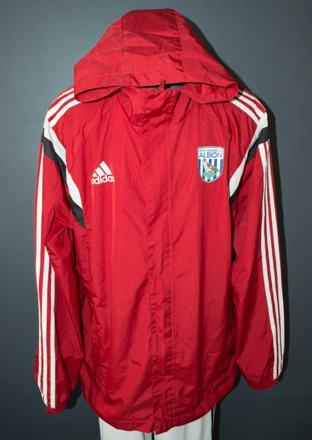 West Bromwich Albion Jacke Windjacke Training Fußball Track Herren Größe XL