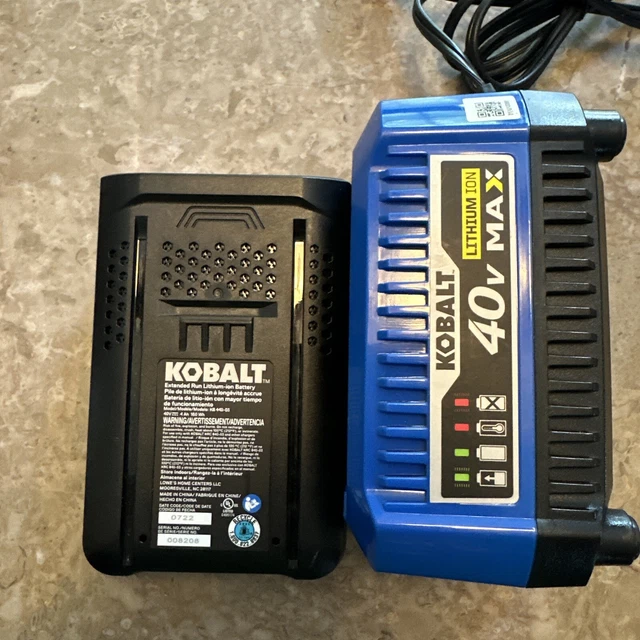 KOBALT KB 44003 40V 4Ah Lithium Battery Max Ultimate Output July 2022