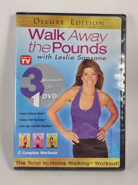 Leslie Sansone - Walk Away the Pounds: 3 Workouts (DVD, 2005)