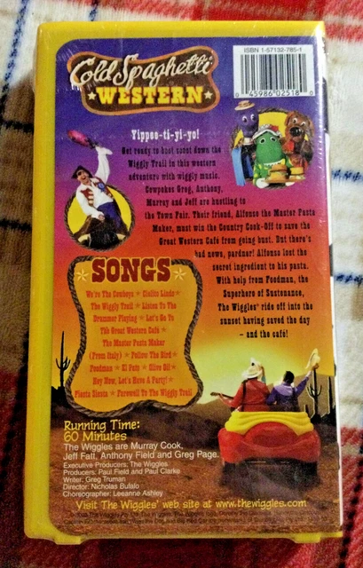 THE WIGGLES - Cold Spaghetti Western [2004] (HiT) | VHS TAPE, Brand New ...