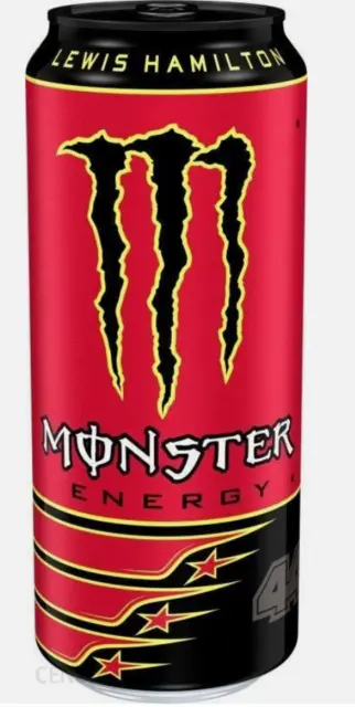 Monster Energy - Lewis Hamilton Old Energy Drink - 500Ml Can - Collectors Rare