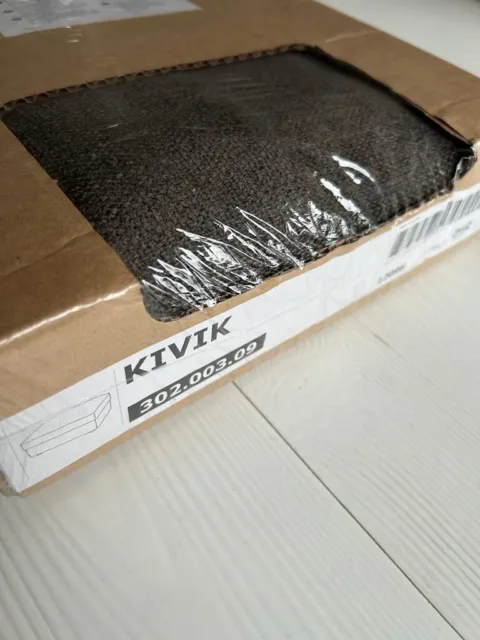Funda de repuesto IKEA Kivik / funda para taburete Tullinge marrón grisáceo 302.003.09 NUEVO&EN EMBALAJE ORIGINAL