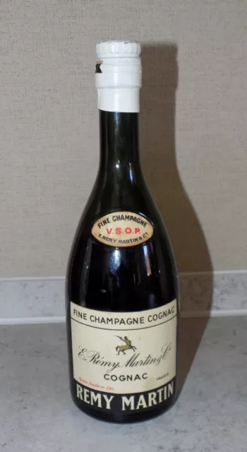 Rare Demi Bouteille 37 Cls Cognac Remy Martin Années 50 Fine Champagne