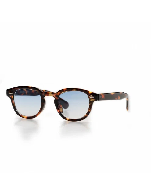 occhiali da sole per da uomo donna unisex uv400 stile moscot blu fumè occhiale