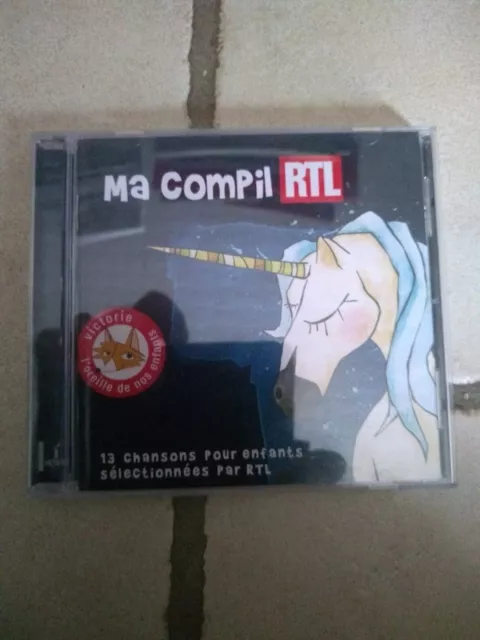 Magnifique CD MA COMPIL RTL pour enfants