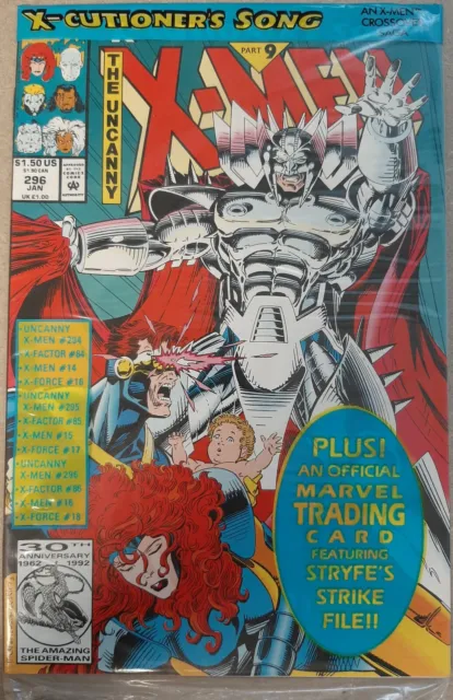 Uncanny X-Men #296, Marvel Comics, Jan 1993