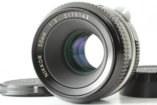 [Near MINT] Nikon Nikkor 50mm f/2 non Ai MF Lens From JAPAN