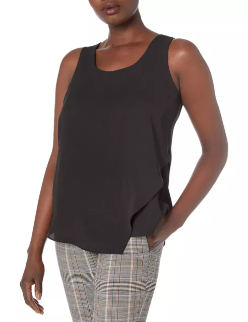 NIC+ZOE Women's Promenade Top, ColorBlack Onyx, Size XS