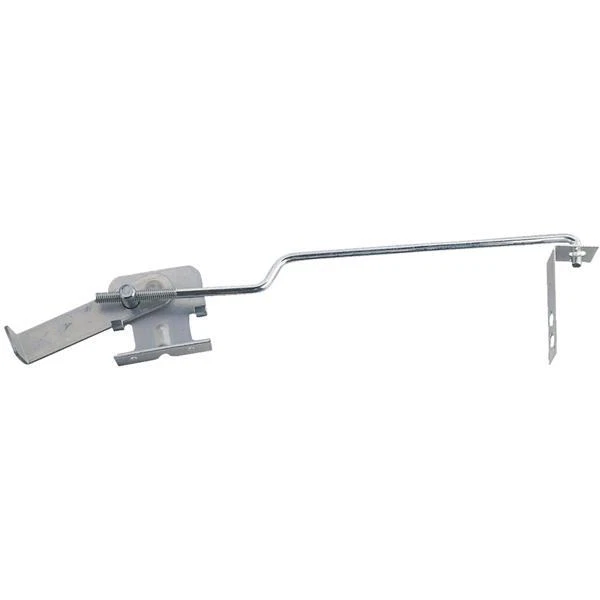 5-Steel Zinc Plated 10 1/2" Cam Action Center Sliding Barn Door Latch N185-447