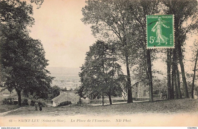 95 - SAINT LEU - S08044 - La Place de l'Eauriette - L14