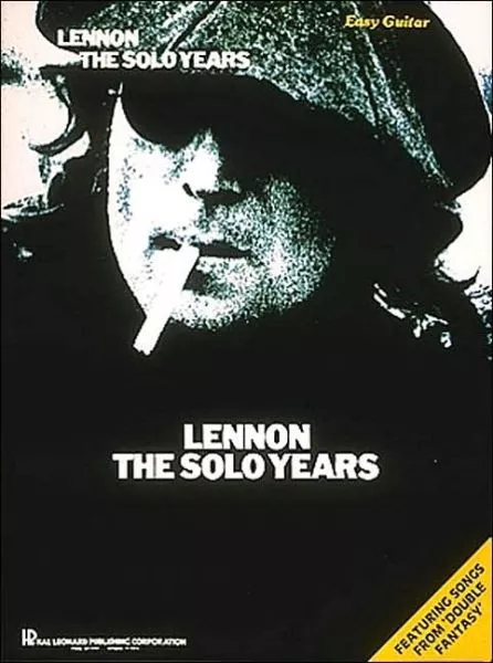 JOHN LENNON THE Solo Years Easy Guitar Sheet Music Chords 41 Pop Songs ...