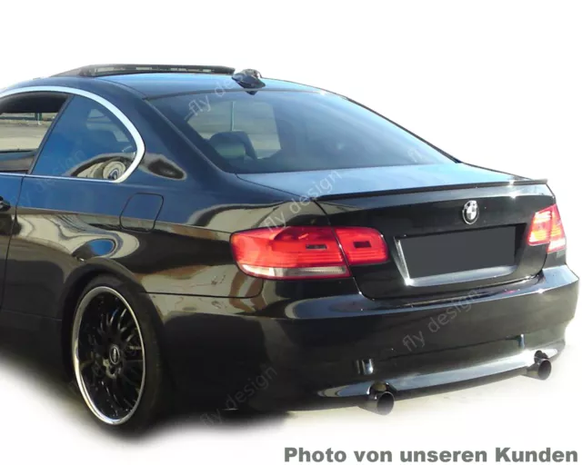 Apto para BMW E92, Tuning Alerón Lip Trasero Labio Spoiler Vehículo Piezas