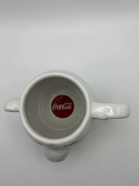 Vintage Rare COCA COLA Polar White Bear 3-D Coffee Mug 3