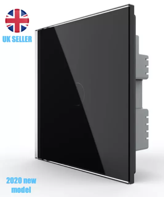 Livolo Switch Crystal Glass Switch 1Gang 1Way New 2020 Model BLACK