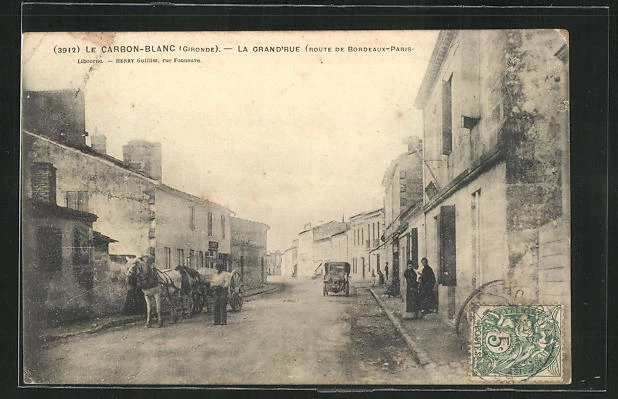 CPA Carbon-Blanc, la Grand´Rue