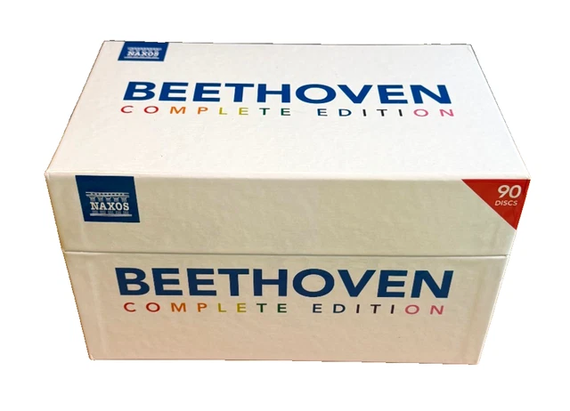 LUDWIG VAN BEETHOVEN: Complete Edition - Naxos (90 CDs) EUR 82,44
