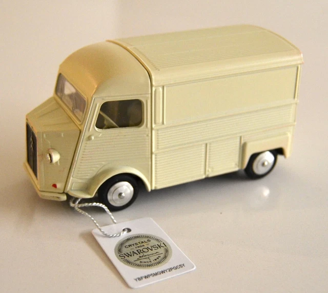 Miniature Citroën Type H 1965 Pickup Bâché 1/43 - Minialuxe Réf. K116_3SE - Neuf Signé