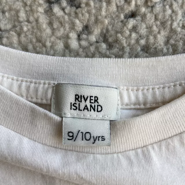T-shirt/top River Island bambina 9/10 anni 3