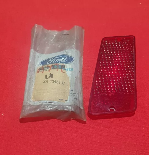 Nos Ford Xa Xb Falcon Ute  Van Tail Light Lens Left Rear Brake Genuine Lucas