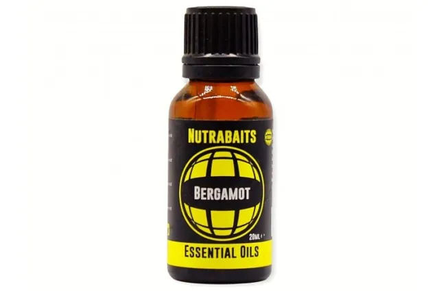 Nutrabaits Essential Oil All Flavours Carp Fishing Bergamot Essential Oil 20ml