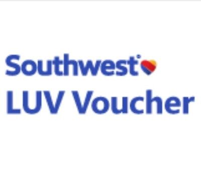Southwest LUV Voucher Gift Card $250 Expires 10/31/22