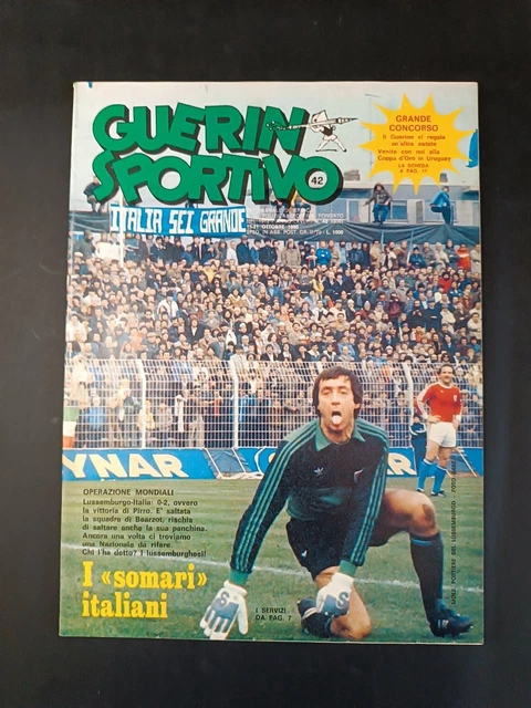 GUERIN SPORTIVO-STORY: Il Mitico Guerin Sportivo, Numero 8 - 1980! #guerin #calcio #nostalgia #italia #romania #EuropeiDiCalcio