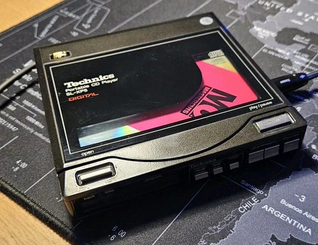 【送料込み】【Technics SL-XP5】【ポータブルCDプレーヤー】 みはの徒然ブログ: Technics Portable CD Player SL-XP5