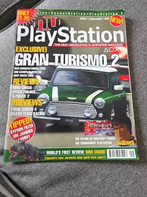 Official UK Playstation 2 Magazine - Sept 1999 - Issue 1 Grand Turismo