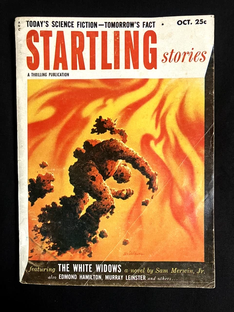STARTLING STORIES OCT 1952 Original Sci-Fi Pulp Magazine VG
