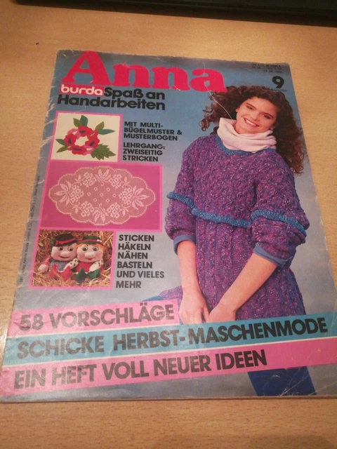 Anna, Burda, Spaß an Handarbeiten, 9/85