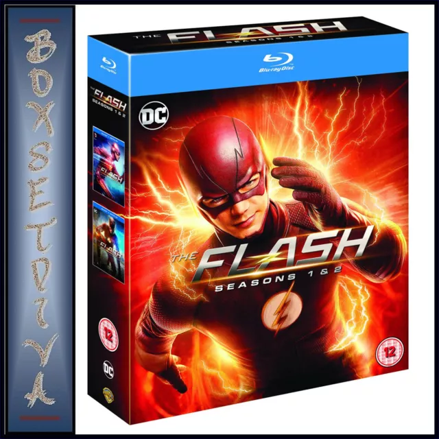 The Flash - Complete Seasons 1 & 2 Boxset  **Brand New Bluray - Region Free**