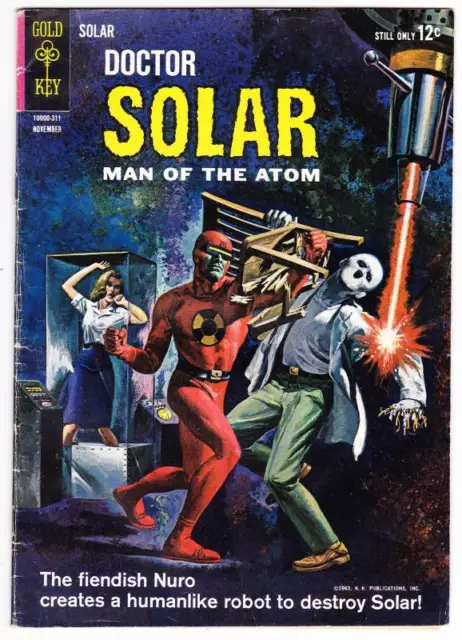 1963 Gold Key comic DOCTOR SOLAR MAN OF THE ATOM #6 - Fine condition