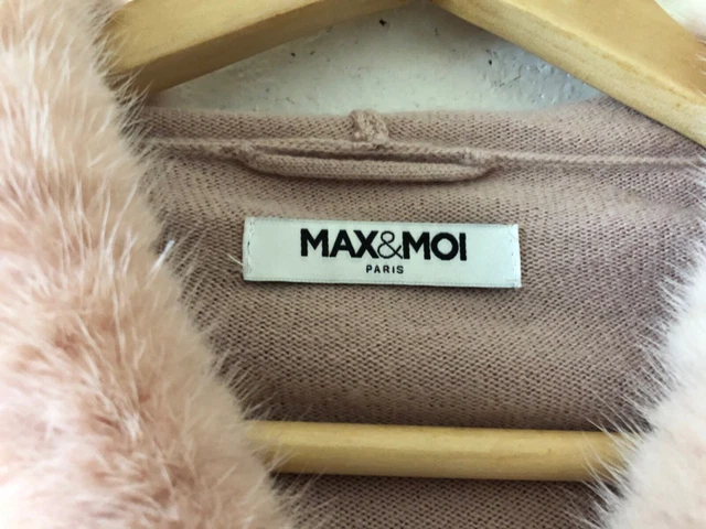 Gilet En Angora Et Cachemire INTERDEE - Beige - Neuf Avec étiquettes - Femme