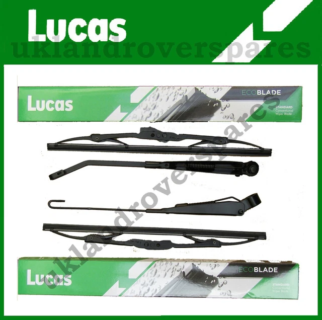 Front Wiper Blade Set – For Land Rover Defender 90/110 (Hook Type, DKC000110PMD, 2-Pack)