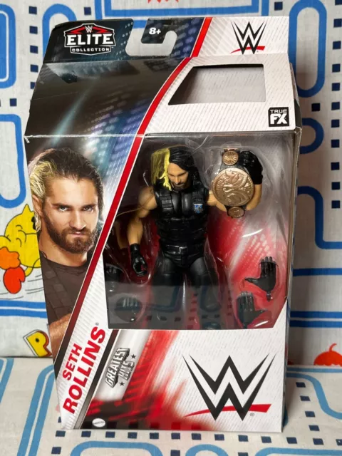 WWE Elite Series 3 Greatest Hits Seth Rollins Action Figure Mattel OPENED