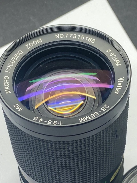 Vivitar 28-85mm f3.5-4.5 Manual Focus for Nikon AI Fit  (77315168)