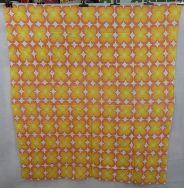 Vintage 70s Seer Sucker Tablecloth